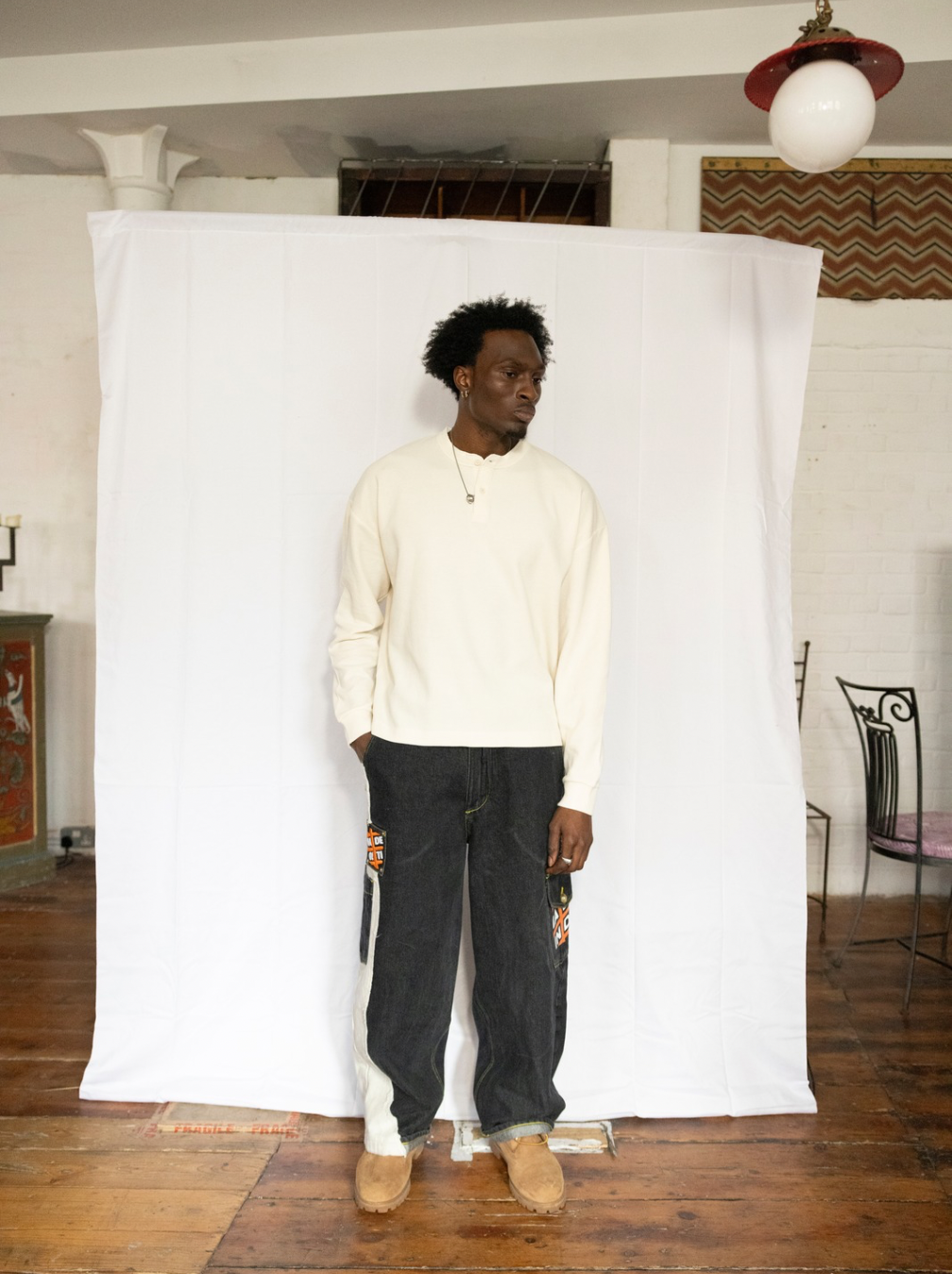 J-FIENDS JEANS IN WASH STONE